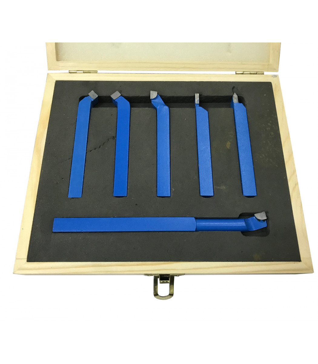 مجموعه ۶ تکه تیغچه تراش ۱۰ در ۱۰ میلیمتر برای انواع ریز