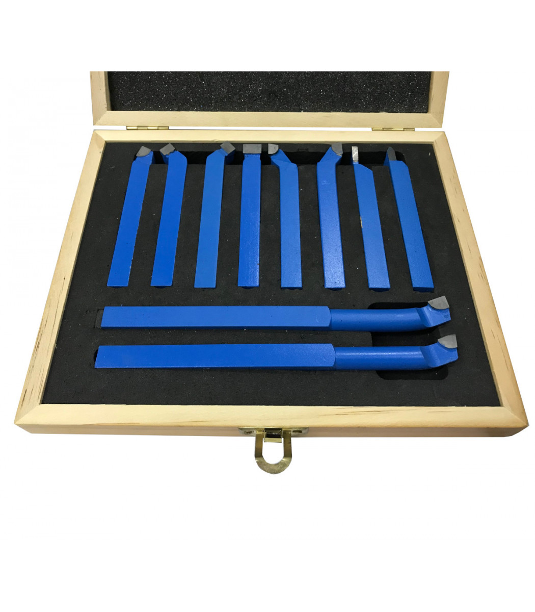 مجموعه ۱۰ تکه تیغچه تراش ۱۰ در ۱۰ میلیمتر برای انواع ریز