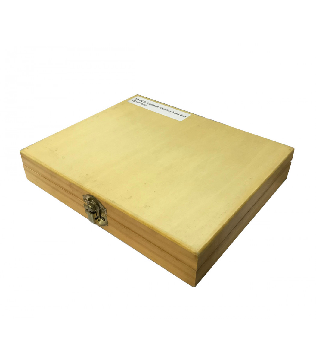 مجموعه ۱۰ تکه تیغچه تراش ۱۰ در ۱۰ میلیمتر برای انواع ریز